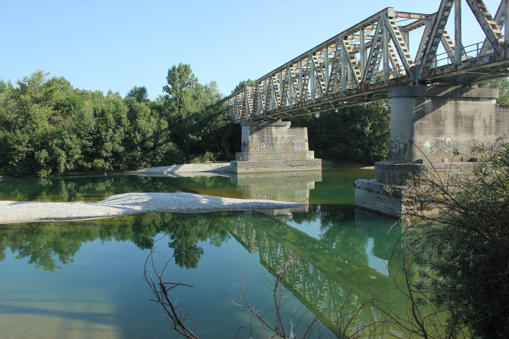 Immagine per Regione rivede il progetto ciclovia Fvg5, recupero del ponte ferroviario di Gradisca