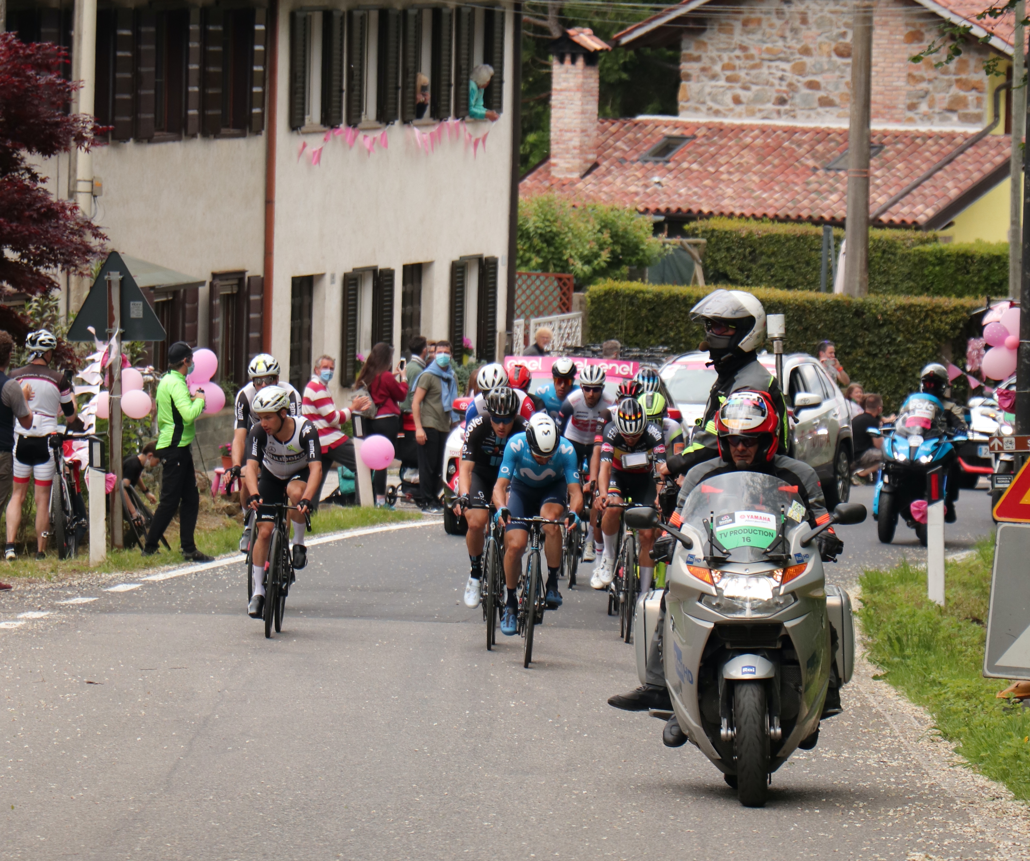 Immagine per Gaffe geografica della Rai durante il Giro d'Italia, il Collio finisce in Slovenia