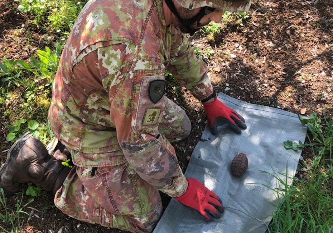 Immagine per Peci, contadino scopre bomba della Grande guerra nel campo