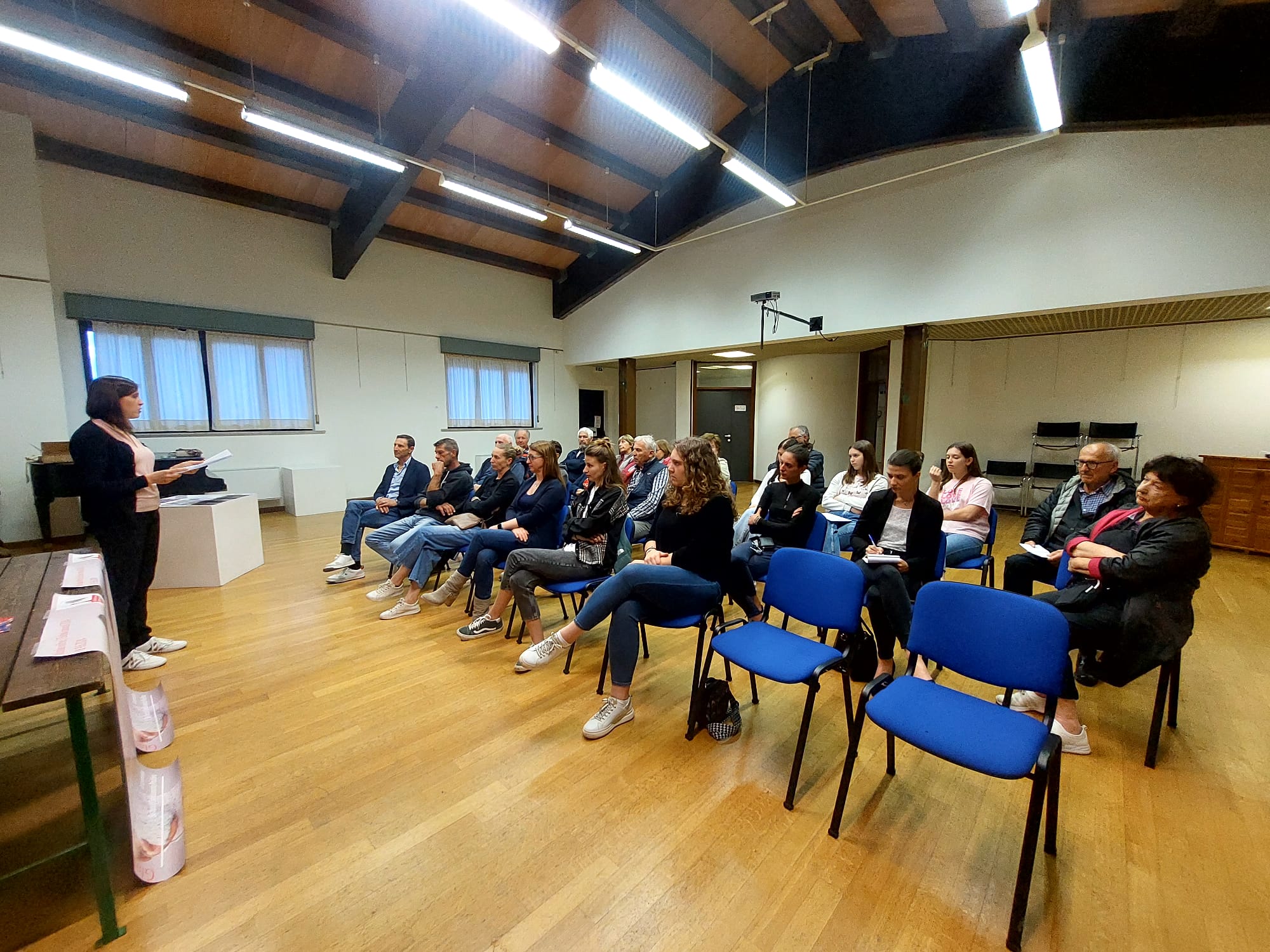 Maja Humar presenta le sue idee a San Floriano, «serve un turismo sostenibile»