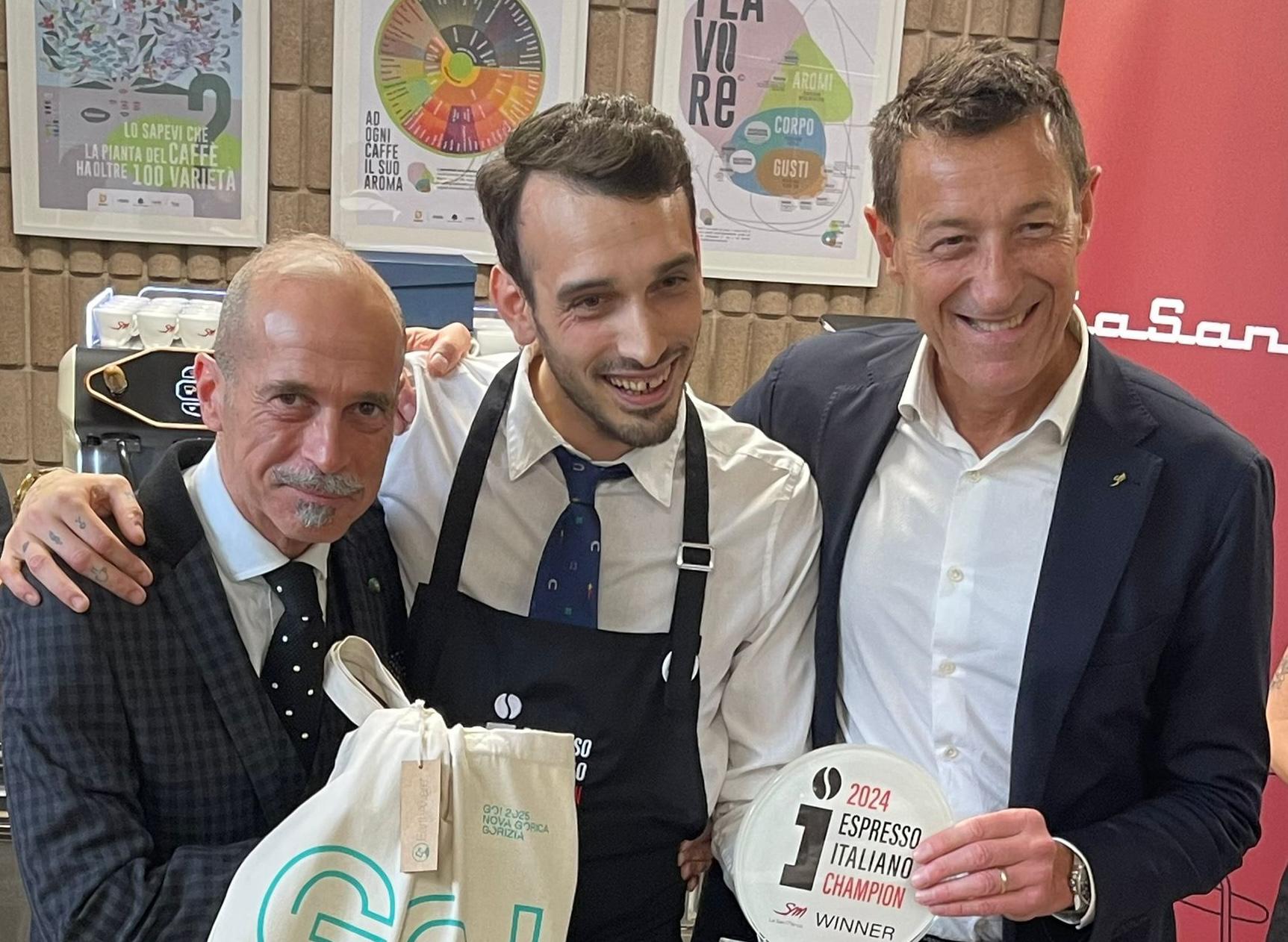 Immagine per Antonio Tamburrino fa il caffè più buono, la gara a La San Marco di Gradisca  