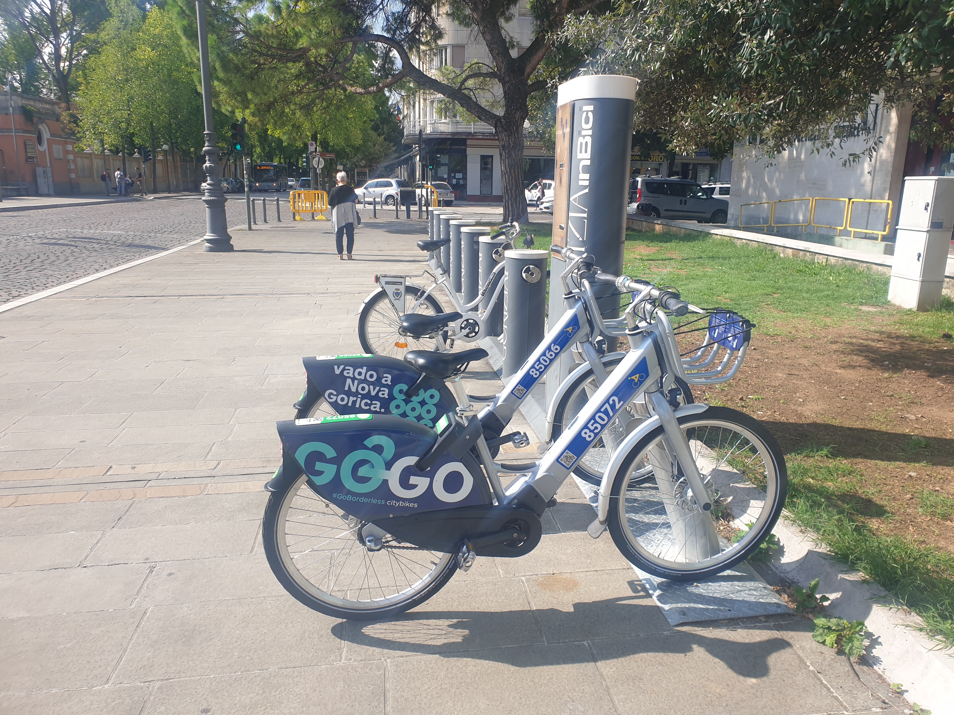 Immagine per Arriva il bike sharing transfrontaliero, unica app a Gorizia e Nova Gorica