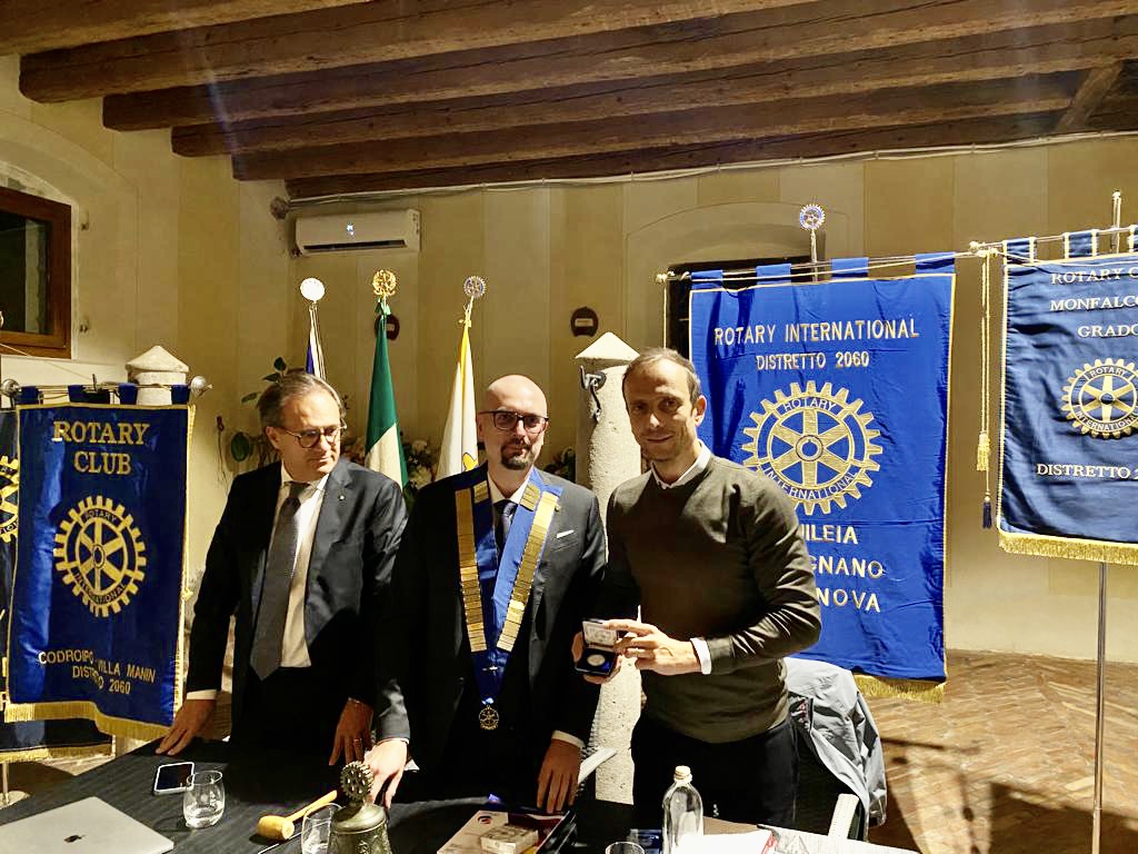 Immagine per Tapogliano, otto Rotary club accolgono Fedriga a Villa Pace