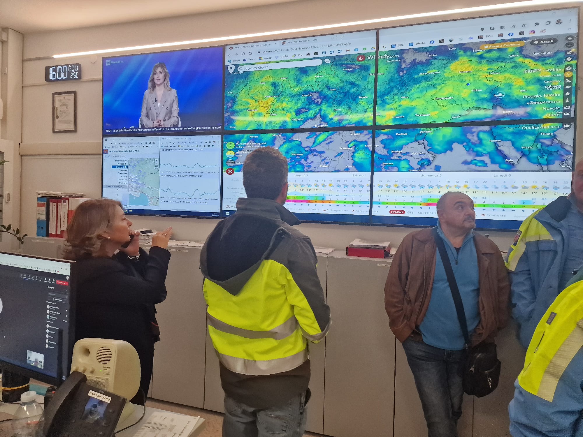 Gorizia monitora lo stato dell'Isonzo, picco nella notte alla Madonnina