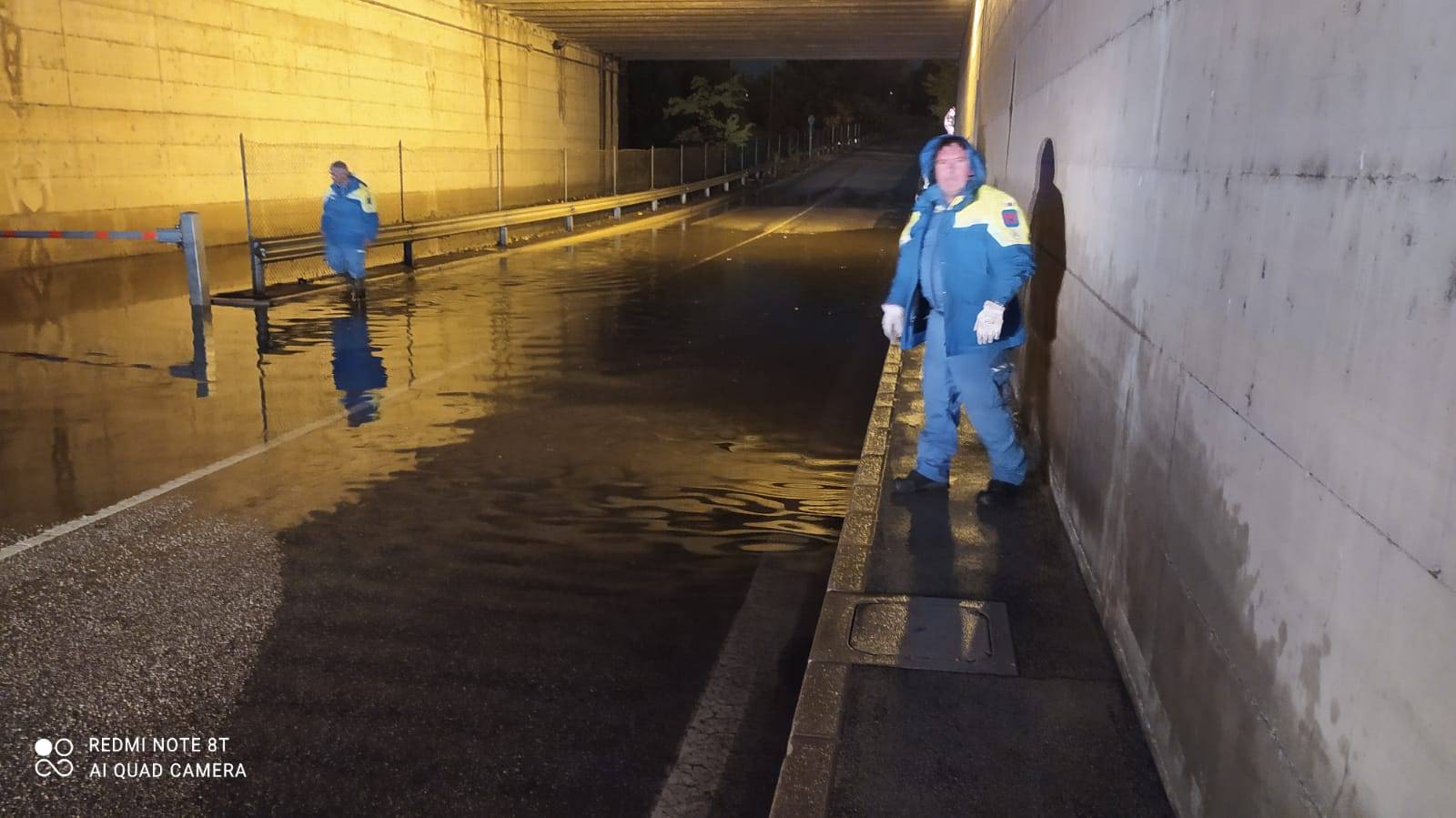 L'ondata del maltempo a Gorizia, strade e cantine allagate dalla pioggia sul territorio