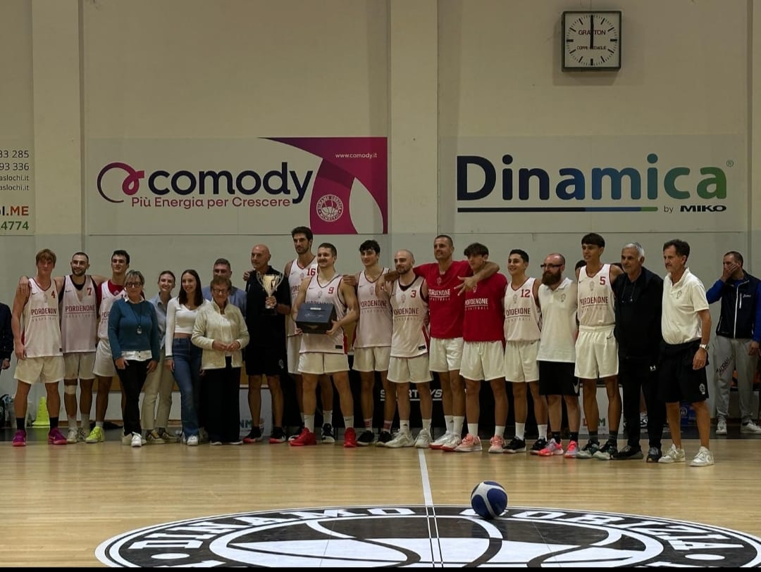 Immagine per Memorial Bulfoni va a Pordenone, Sistema Basket batte Dinamo a Gorizia