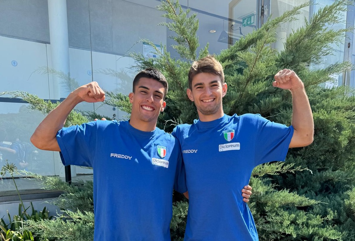 Immagine per Lautaro e Demarchi sul tetto del mondo, medaglia d'oro per il parkour di Gorizia