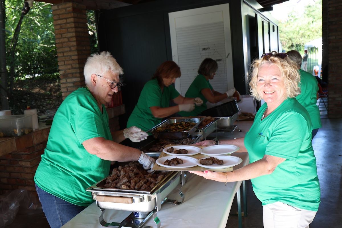 Immagine per Šempeter in festa per i 30 anni del gruppo Mark, lo sport che riunisce il confine